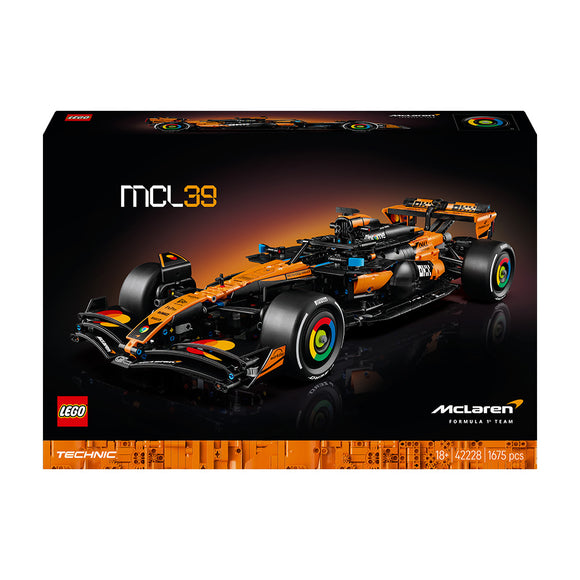 LEGO® Technic™ McLaren MCL39 F1® Model Car Building Set Gift 42228