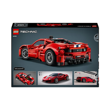 LEGO® Technic™ Ferrari 488 PISTA Car Building Toy 42235 - 0