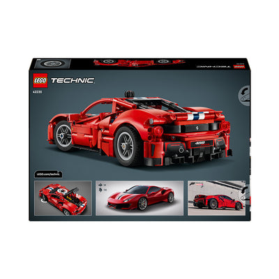 LEGO® Technic™ Ferrari 488 PISTA Car Building Toy 42235 - 0