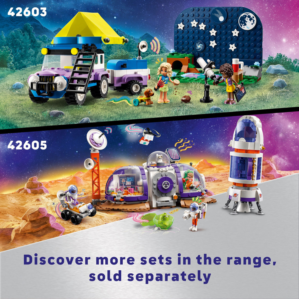 LEGO® Friends Stargazing Camping Vehicle Set 42603