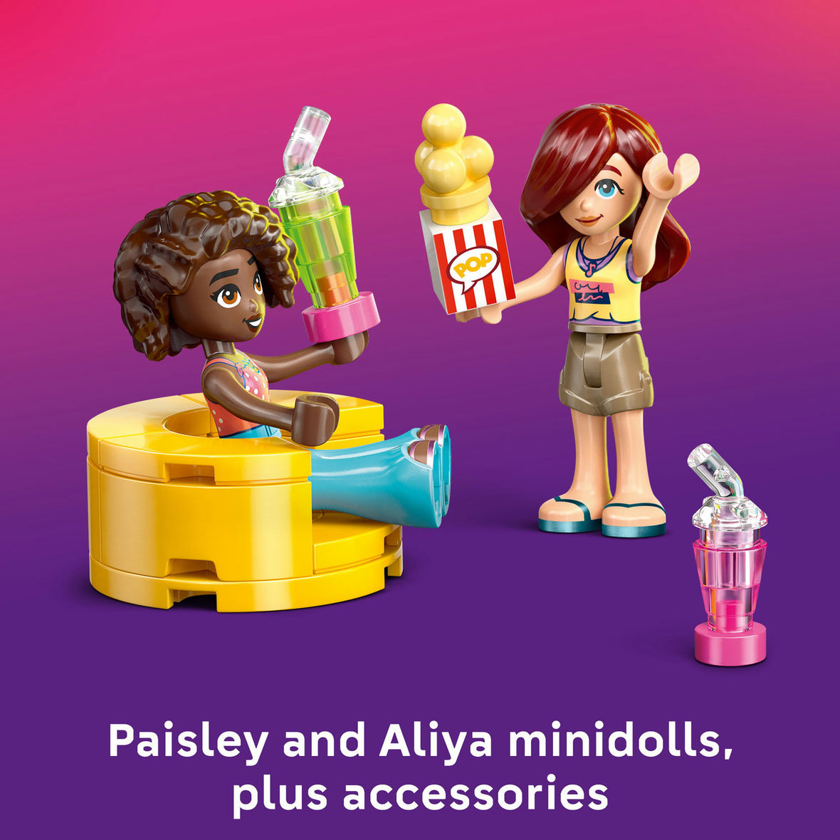 LEGO® Friends Friendship Movie Night Pretend-Play Toy Building Kit 42642