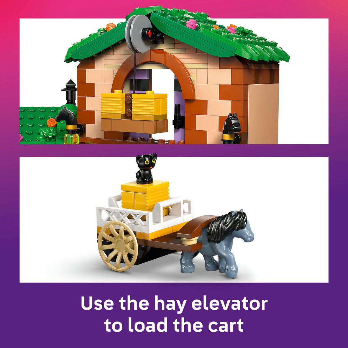 LEGO® Friends Pony Ranch & Stable Building Set, Horse Toy Playset 42654