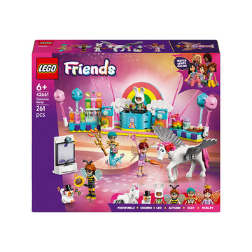 LEGO® Friends Costume Party with Unicorn & Fairy Pretend-Play Building Kit 42661