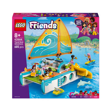 LEGO® Friends Travel Boat Adventure Building Kit Role-Play Toy 42664 - SLIGHTLY DAMAGED BOX