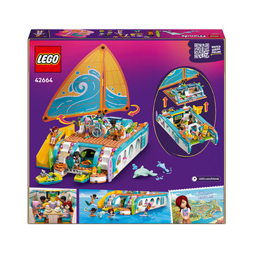 LEGO® Friends Travel Boat Adventure Building Kit Role-Play Toy 42664 - SLIGHTLY DAMAGED BOX - 0