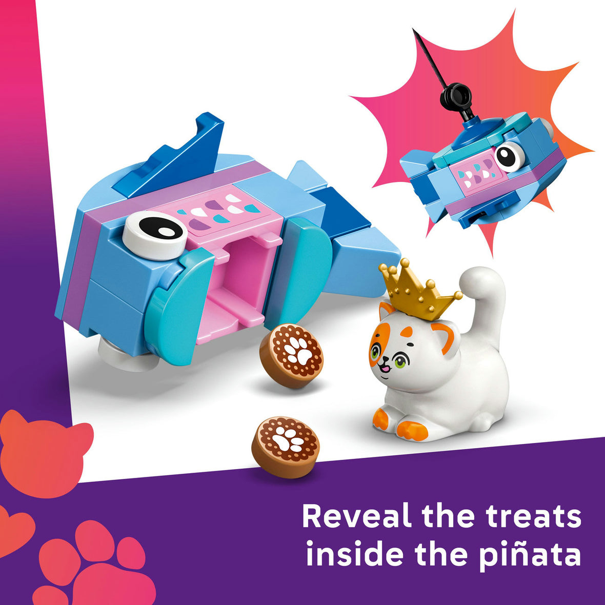 LEGO® Friends Cat Birthday Party & Tree House Building Kit Toy 42666