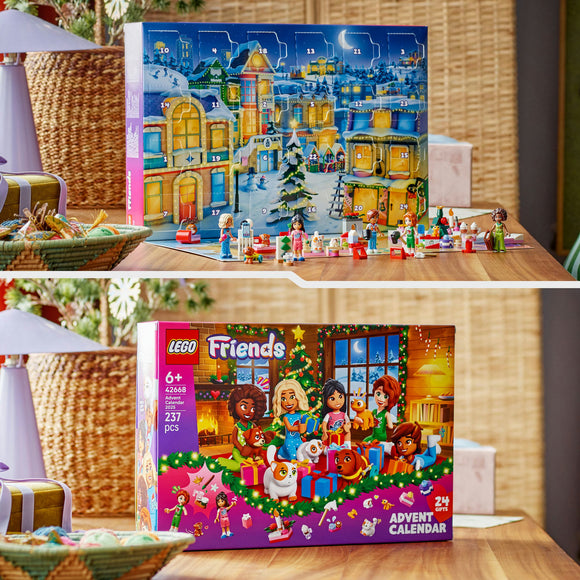 LEGO® Friends Advent Calendar 2025 Christmas Toy Building Set 42668