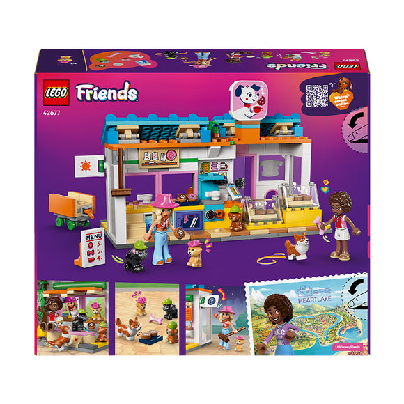 LEGO® Friends Dog Treats Bakery Building Toy Playset 42677