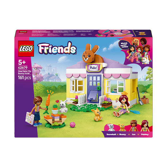 LEGO® Friends Heartlake City Bunny Hotel Playset Toy 42679
