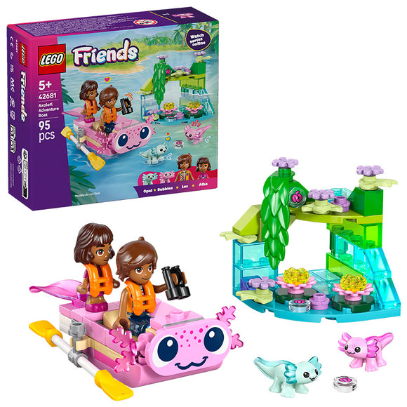 LEGO® Friends Axolotl Adventure Boat 42681