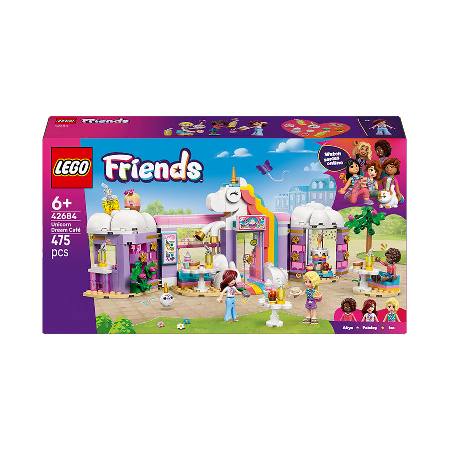 LEGO® Friends Unicorn Dream Café Pretend Play Toy Set 42684