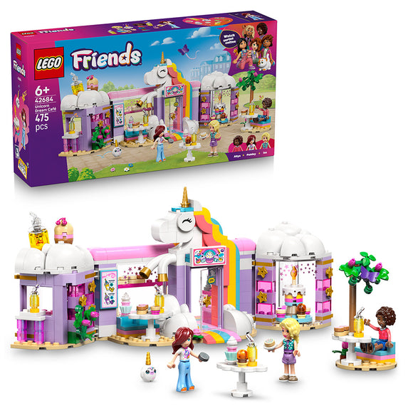 LEGO® Friends Unicorn Dream Café Pretend Play Toy Set 42684