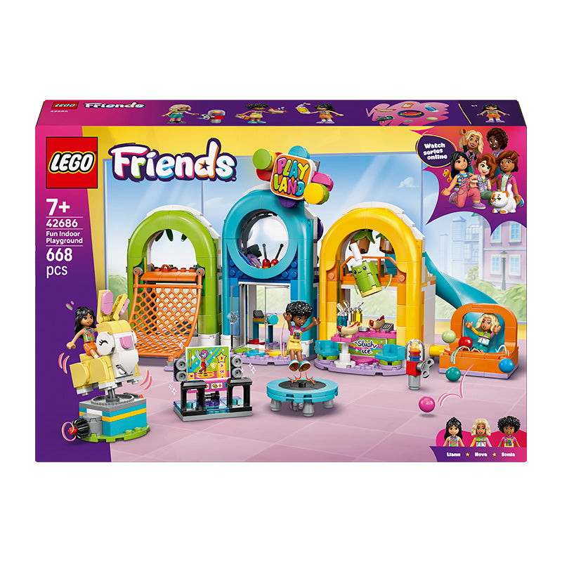 LEGO® Friends Fun Indoor Playground Pretend Play Set 42686 | Import A Toy