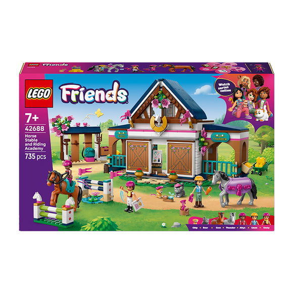 LEGO® Friends Horse Stable and Riding Academy Toy Set 42688