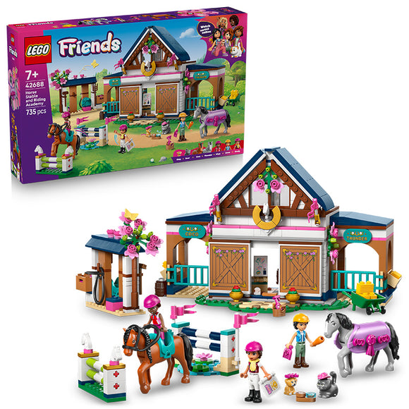 LEGO® Friends Horse Stable and Riding Academy Toy Set 42688