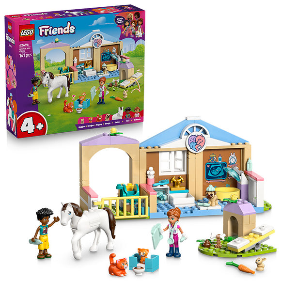 LEGO® Friends Animal Vet Clinic Building Toy Set 42696
