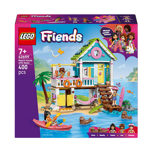 LEGO® Friends Beach House with Seals Building Kit 42699