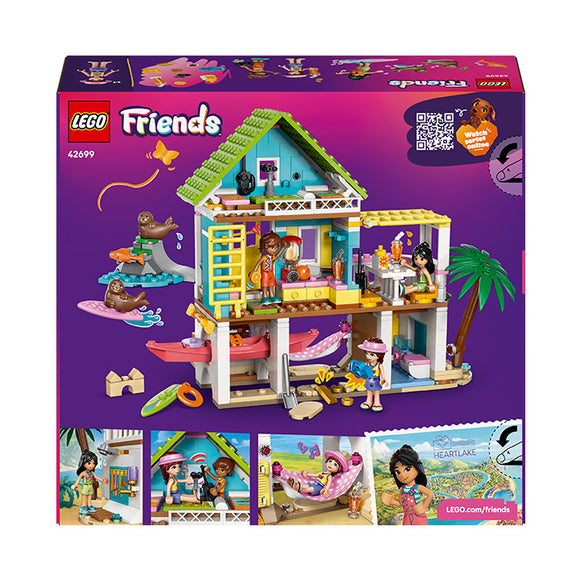 LEGO® Friends Beach House with Seals Building Kit 42699