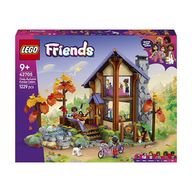 LEGO® Friends Cozy Fall Forest Cabin Building Toy 42705