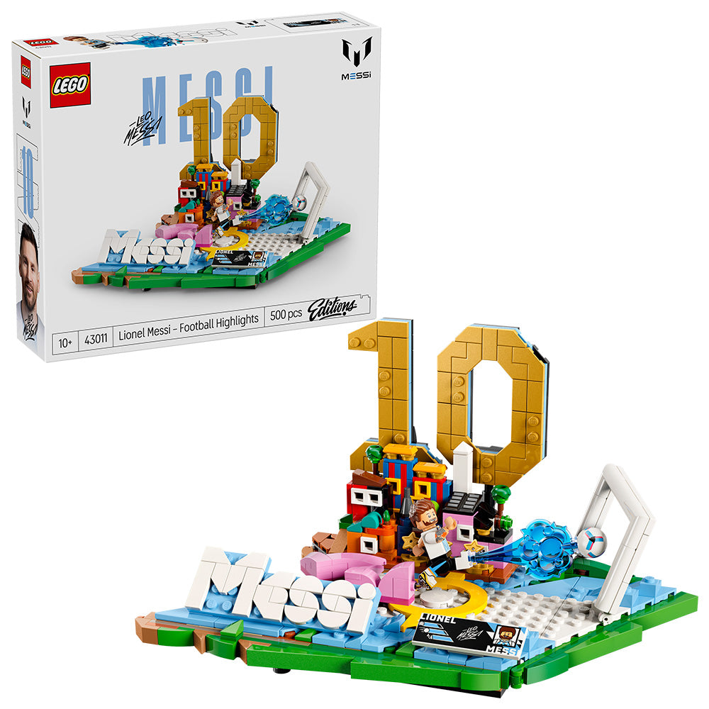 LEGO® Editions Lionel Messi – Football Highlights 43011 - SLIGHTLY DAMAGED BOX