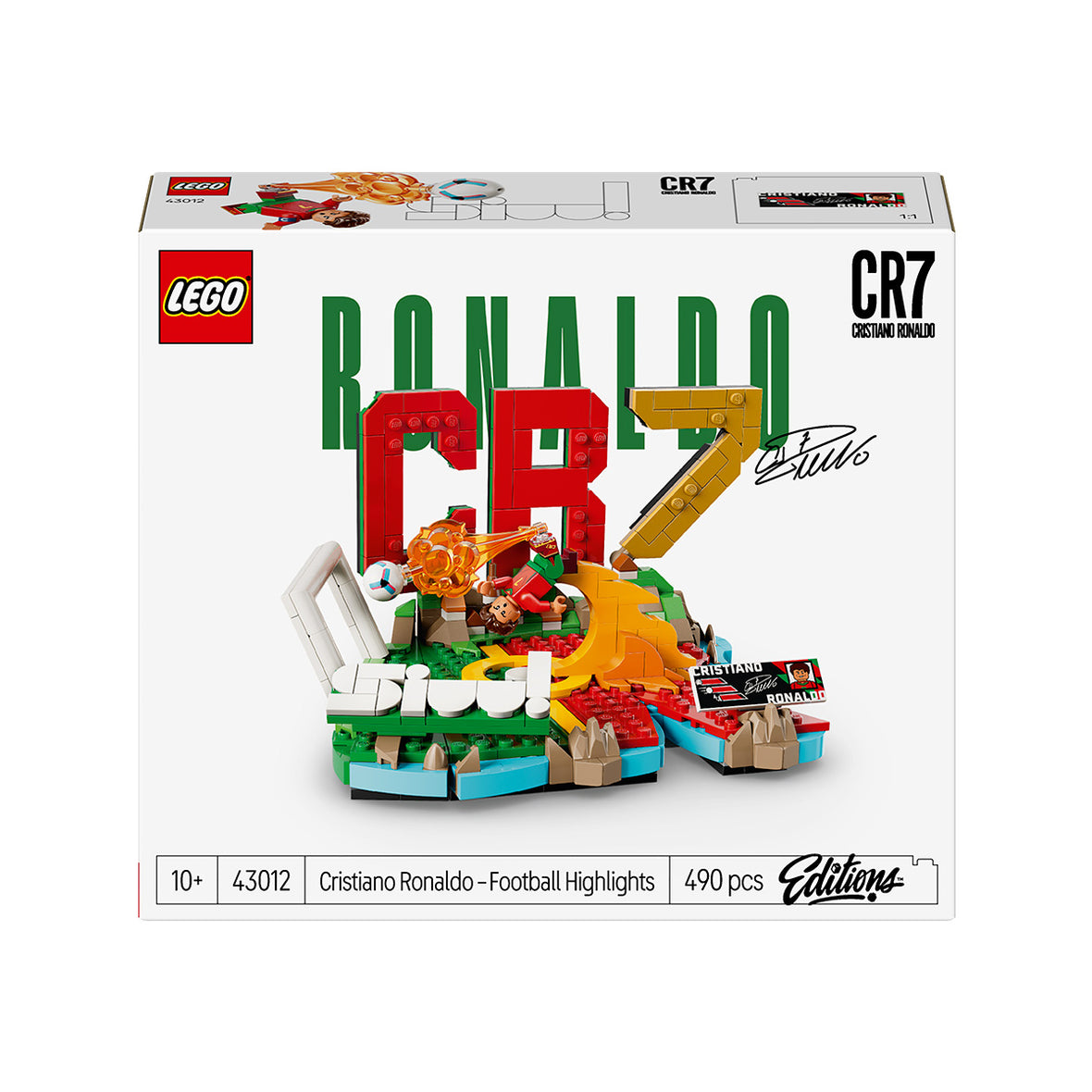 LEGO® Editions Cristiano Ronaldo – Football Highlights 43012 - DAMAGED BOX