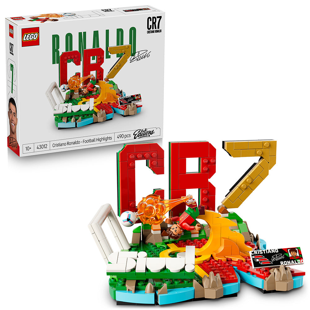 LEGO® Editions Cristiano Ronaldo – Football Highlights 43012 - DAMAGED BOX