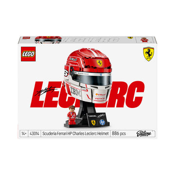 LEGO® Editions Scuderia Ferrari HP Charles Leclerc Helmet 43014