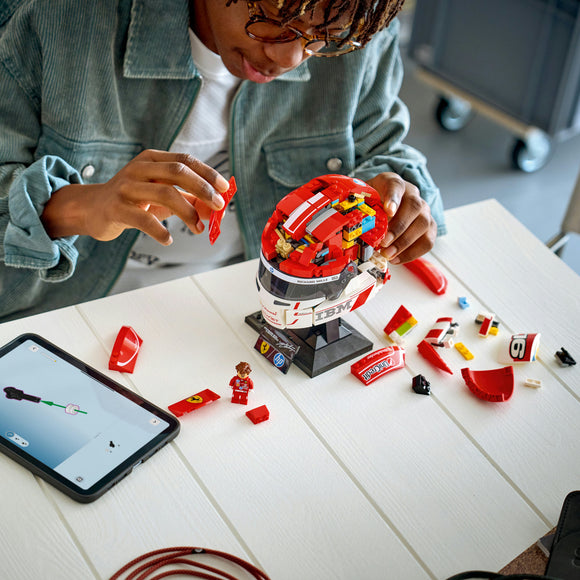 LEGO® Editions Scuderia Ferrari HP Charles Leclerc Helmet 43014