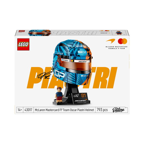LEGO® Editions McLaren Mastercard F1® Team Oscar Piastri Helmet 43017