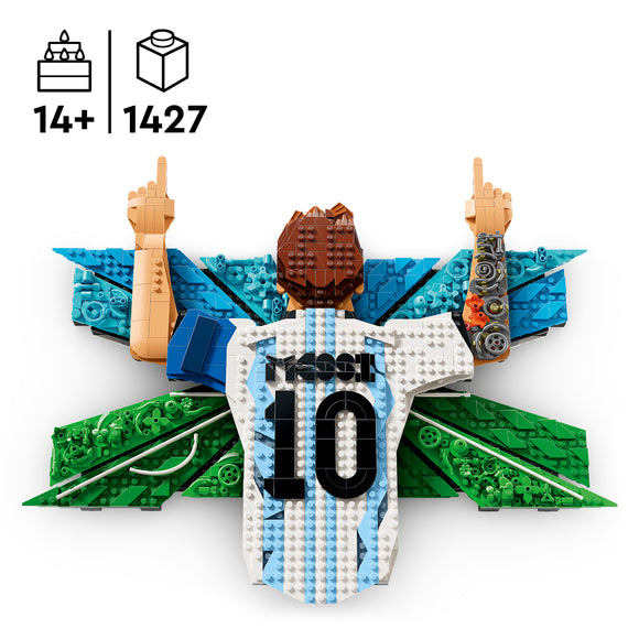 LEGO® Editions Lionel Messi – Celebration Building Set 43018