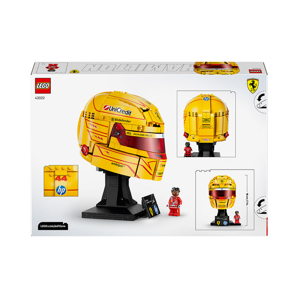 LEGO® Editions Scuderia Ferrari HP Lewis Hamilton Helmet 43022