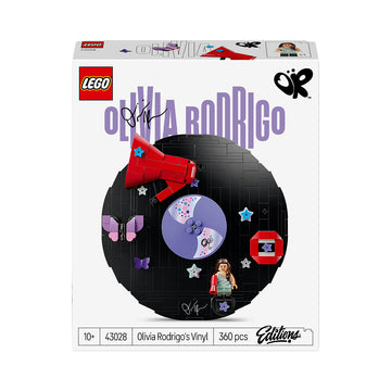 LEGO® Editions Olivia Rodrigo’s Vinyl Building Set for Kids 43028