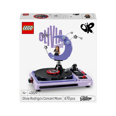 LEGO® Editions Olivia Rodrigo’s Concert Moon Building Set for Teens 43029