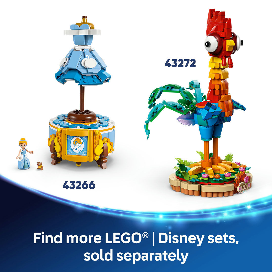 LEGO® ǀ Disney Villains Maleficent’s and Cruella De Vil’s Dresses 43262 - SLIGHTLY DAMAGED BOX