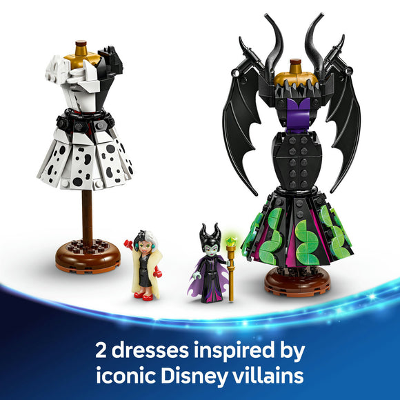 LEGO® ǀ Disney Villains Maleficent’s and Cruella De Vil’s Dresses 43262 - SLIGHTLY DAMAGED BOX