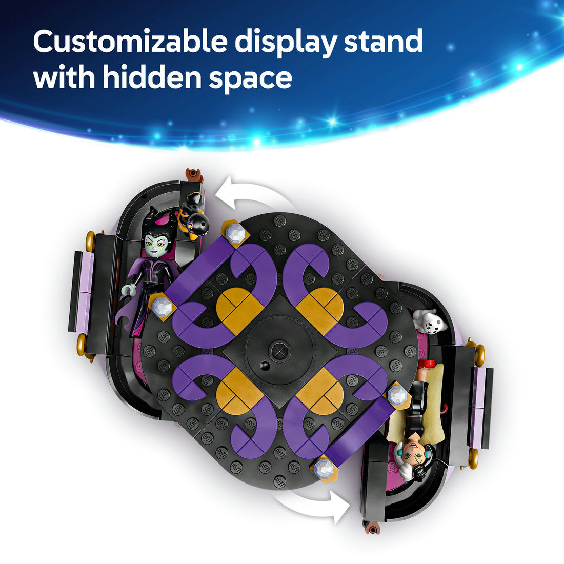 LEGO® ǀ Disney Villains Maleficent’s and Cruella De Vil’s Dresses 43262 - SLIGHTLY DAMAGED BOX