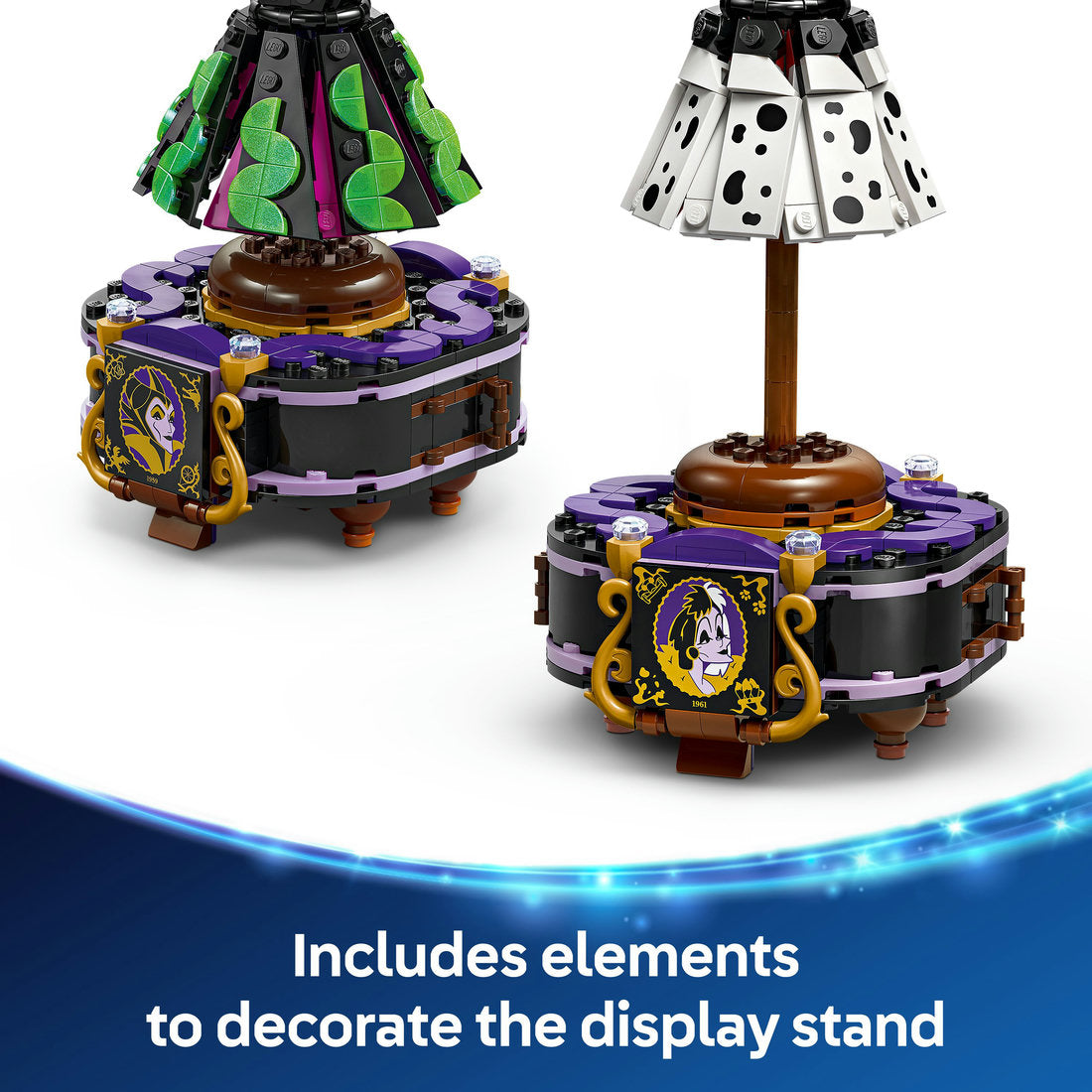 LEGO® ǀ Disney Villains Maleficent’s and Cruella De Vil’s Dresses 43262 - SLIGHTLY DAMAGED BOX