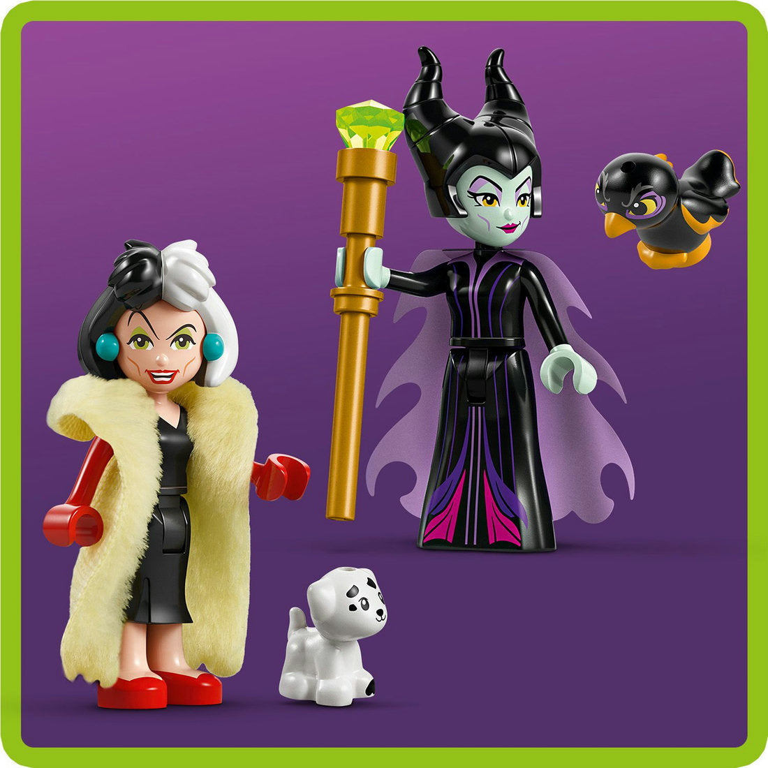 LEGO® ǀ Disney Villains Maleficent’s and Cruella De Vil’s Dresses 43262 - SLIGHTLY DAMAGED BOX