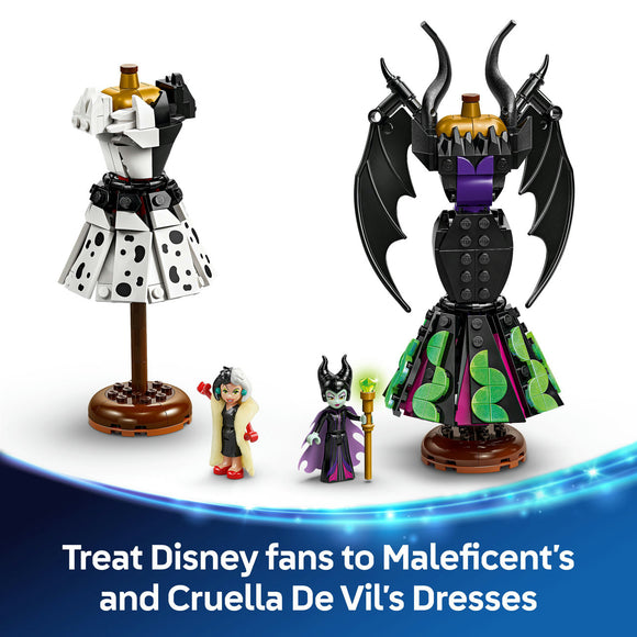 LEGO® ǀ Disney Villains Maleficent’s and Cruella De Vil’s Dresses 43262