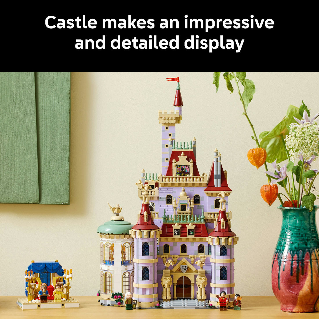 LEGO® ǀ Disney Princess™ Beauty and the Beast Castle Building Kit 43263