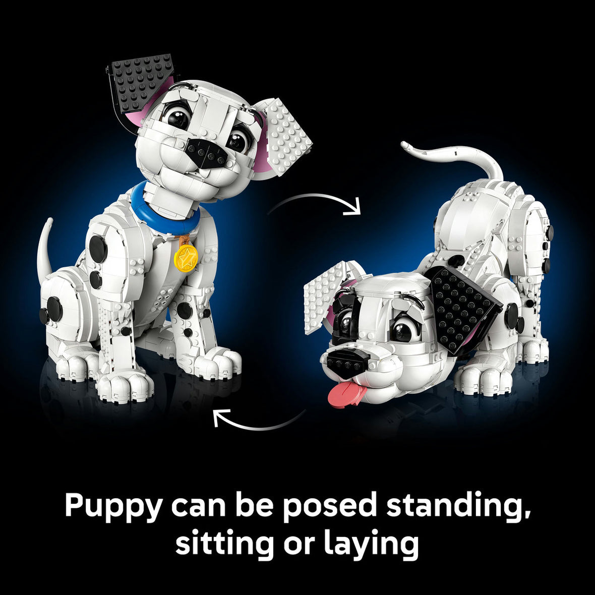 LEGO® ǀ Disney 101 Dalmatians Puppy Nostalgic Gift-Giving Idea for Adults 43269