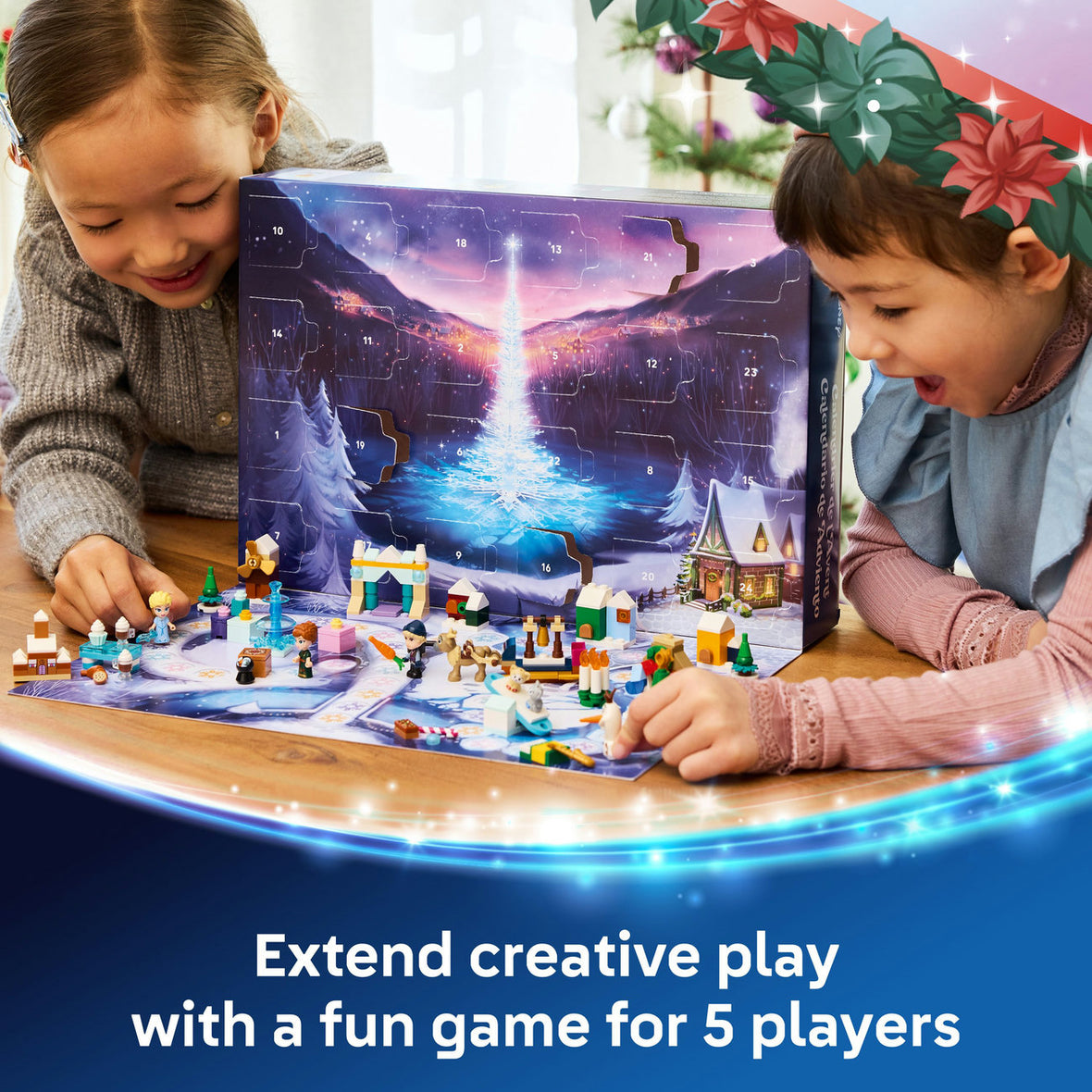 LEGO® ǀ Disney Frozen Advent Calendar 2025 Fantasy Toy Building Kit 43273