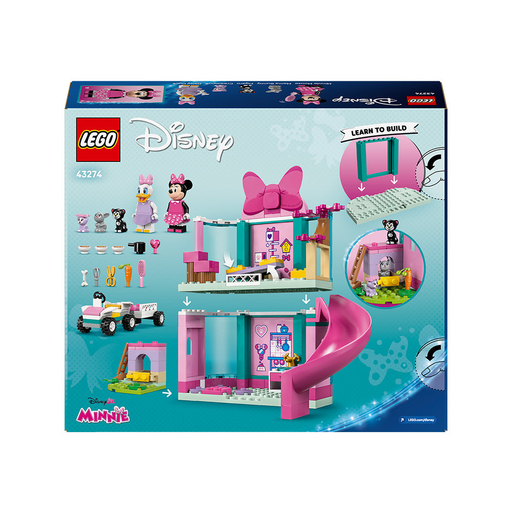 LEGO® ǀ Disney Classic Minnie’s Pet Hotel Mickey Mouse Clubhouse Toy Buildable Set 43274