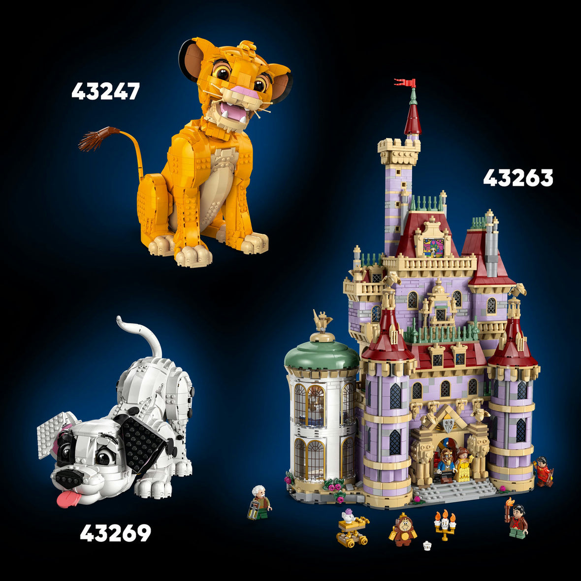 LEGO® ǀ Disney and Pixar WALL-E and EVE Animated Film Building Set 43279