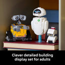 LEGO® ǀ Disney and Pixar WALL-E and EVE Animated Film Building Set 43279-10