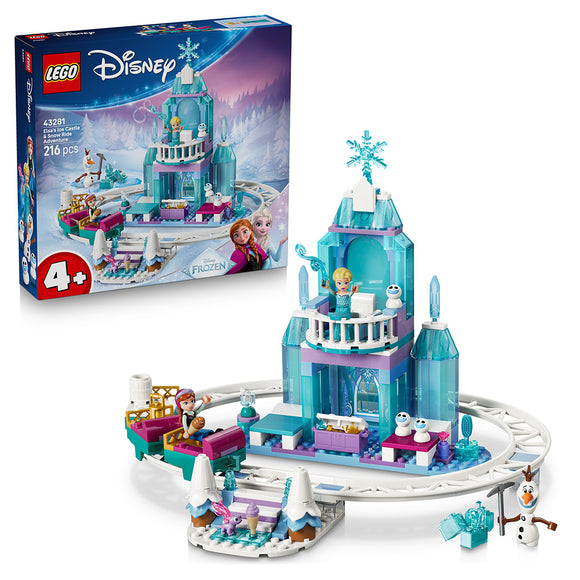 LEGO® ǀ Disney Frozen Elsa’s Ice Castle & Snow Ride Adventure 43281