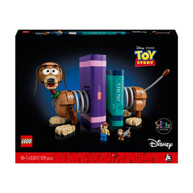 LEGO® ǀ Disney and Pixar Toy Story Slinky Dog Bookends 43301