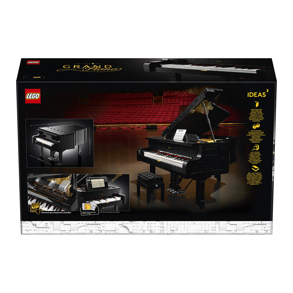 LEGO® Ideas Grand Piano Build-Your-Own Piano Building Kit 21323