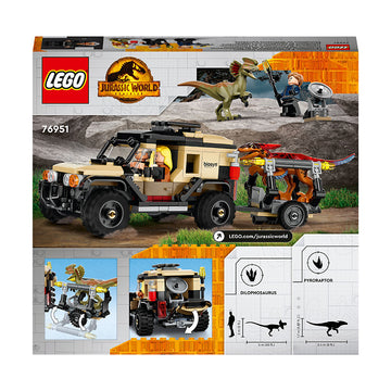 LEGO® Jurassic World Pyroraptor & Dilophosaurus Transport 76951 - 0