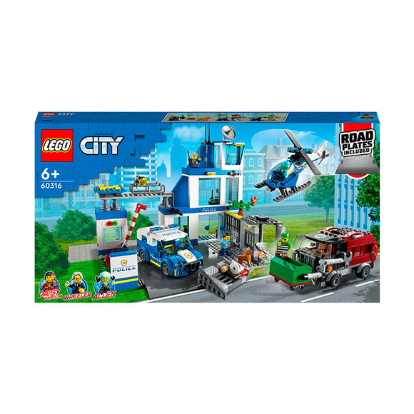 LEGO® City Police Station Building Kit 60316 - DAMAGED BOX